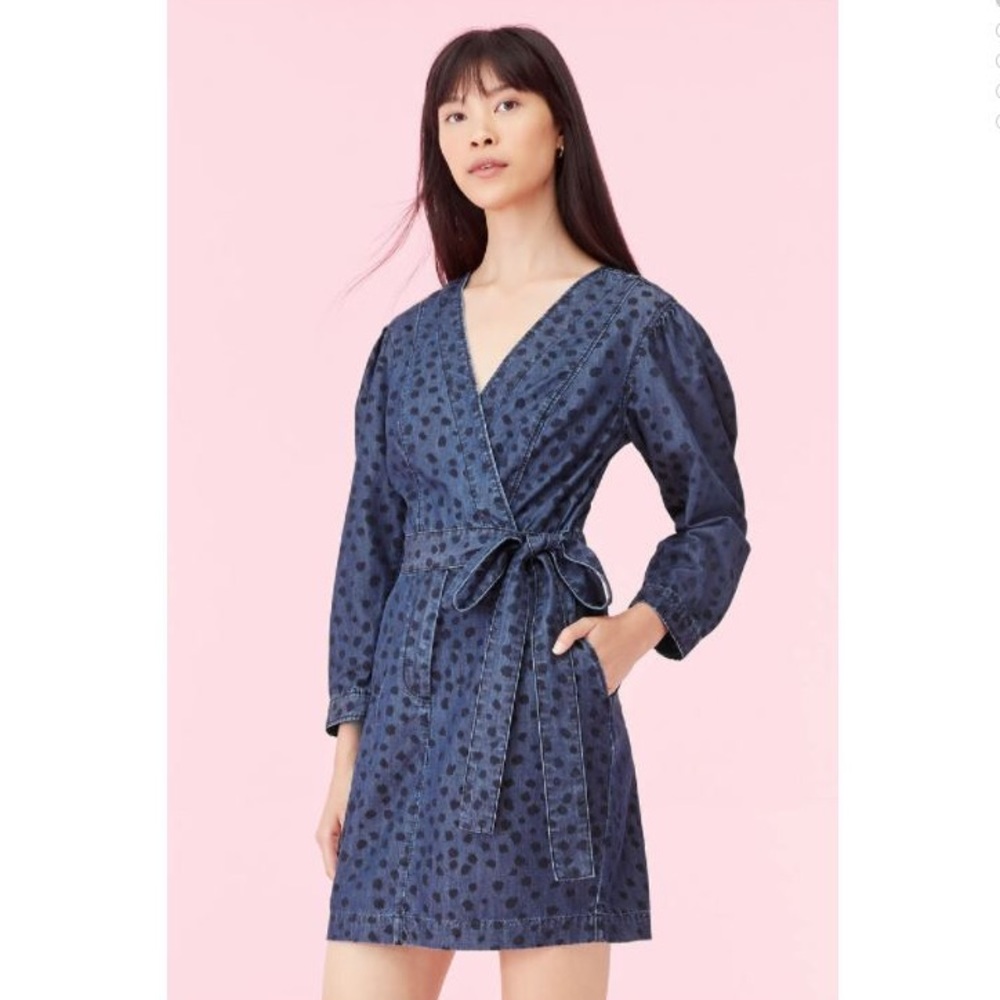 Rebecca Taylor La Vie Faune Denim Dress